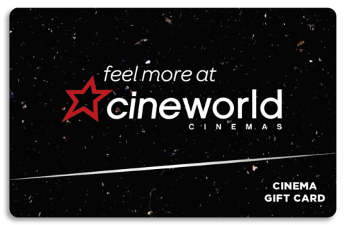 2022 ALL GIFT CARDS Rectangle Brand Logos Cineworld 